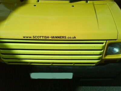 scottish vannes van bonnet web address sticker